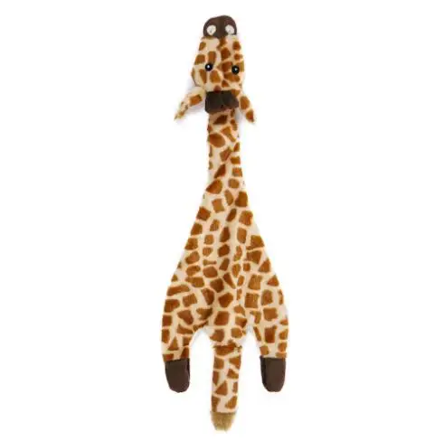 Giraffe Милые игрушки для собак, чучело пищащих животных, игрушка для домашних животных, плюшевая свинья/корова/Жираф, жевательная игрушка для собак, пищалка, пискливый щенок, игрушки для собак для тренировок - Цвет: Giraffe