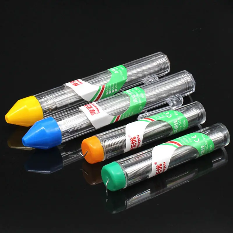 0.8mm/1.0mm Portable Tin Wire Pen Silver Solder Wire Desoldering Braid Solder Remover Wick Wire Repair Tool Melt Solder 10g/20g