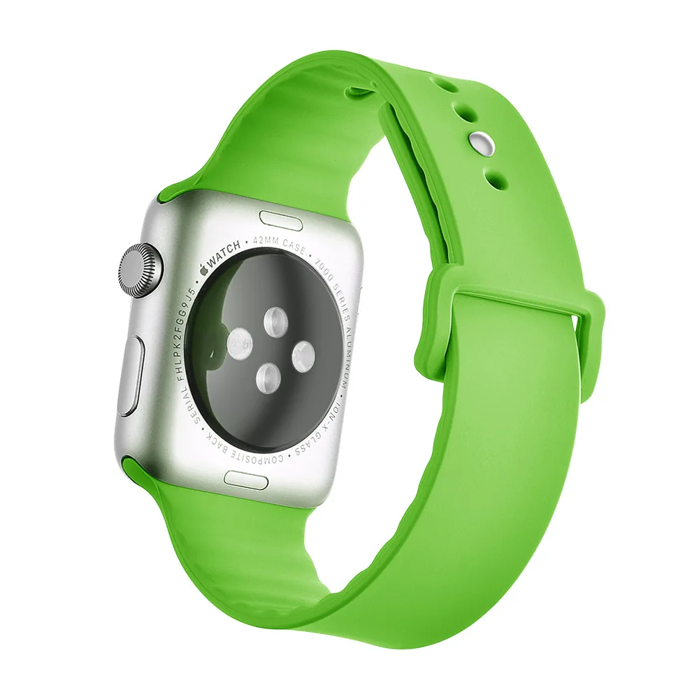 Спортивные часы iWatch Apple Watch 38 мм 42 Мужские и женские силиконовые спортивные