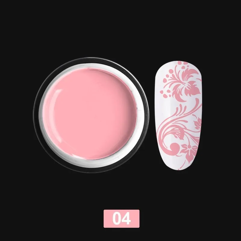 04 Beautilux 1 шт ногтей штамповка гель УФ; светодиоды ; ногти печать переводной гель замочить от Гель-лак для дизайна ногтей 6 г - Цвет: 04