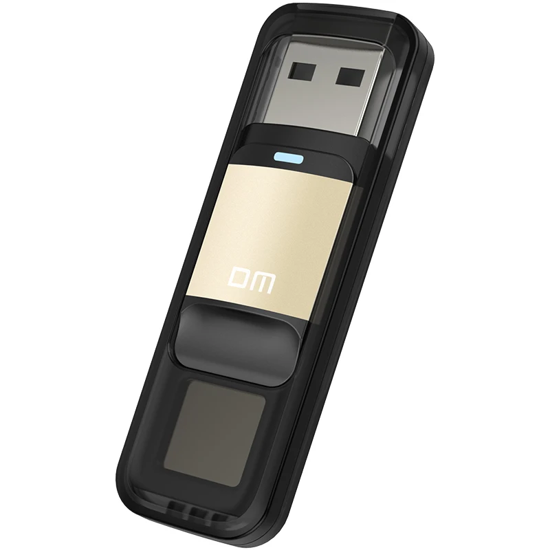 DM PD061 USB3.0/2 0 отпечатков пальцев U флэш накопитель зашифрованные High tech безопасности - Фото №1