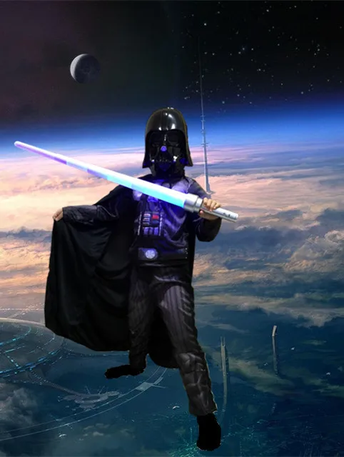 

Muscle Darth Vader(Anakin Skywalker) star wars Costume Suit Kids Movie Costume For Halloween Party Cosplay Children Costume