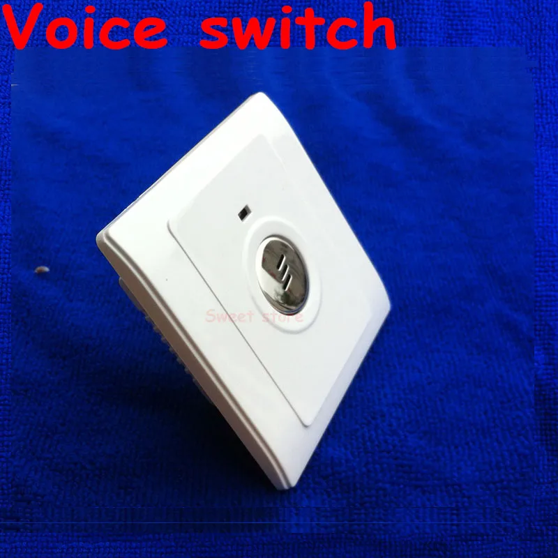 86 Model Hotel Gallery Way Voice Control Time-lapse Switches 220V Sound and Light Controlled Energy-Saving Switch Panel CM009 HH |