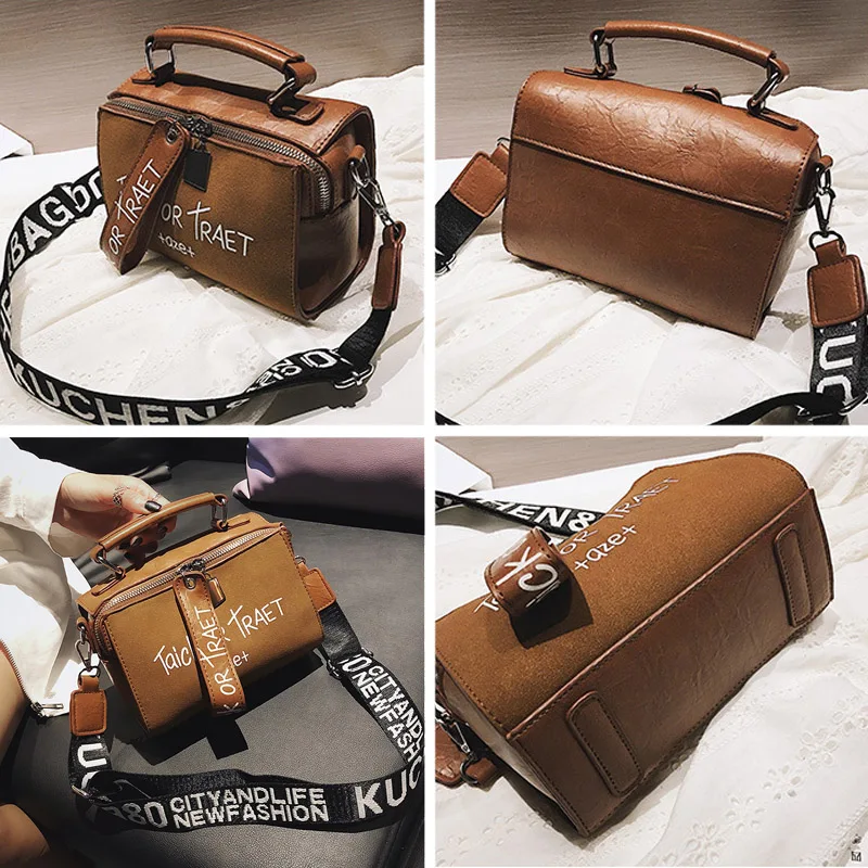 Сумка женская с принтом портативная маленькая через плечо | Багаж и сумки