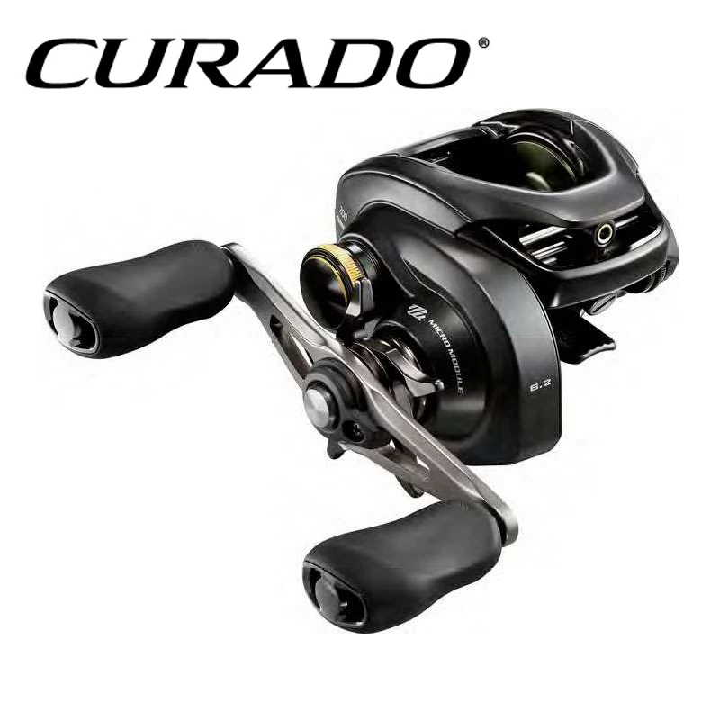 100% 2017 новая модель высокого качества SHIMANO CURADO K Низкопрофильная Рыболовная