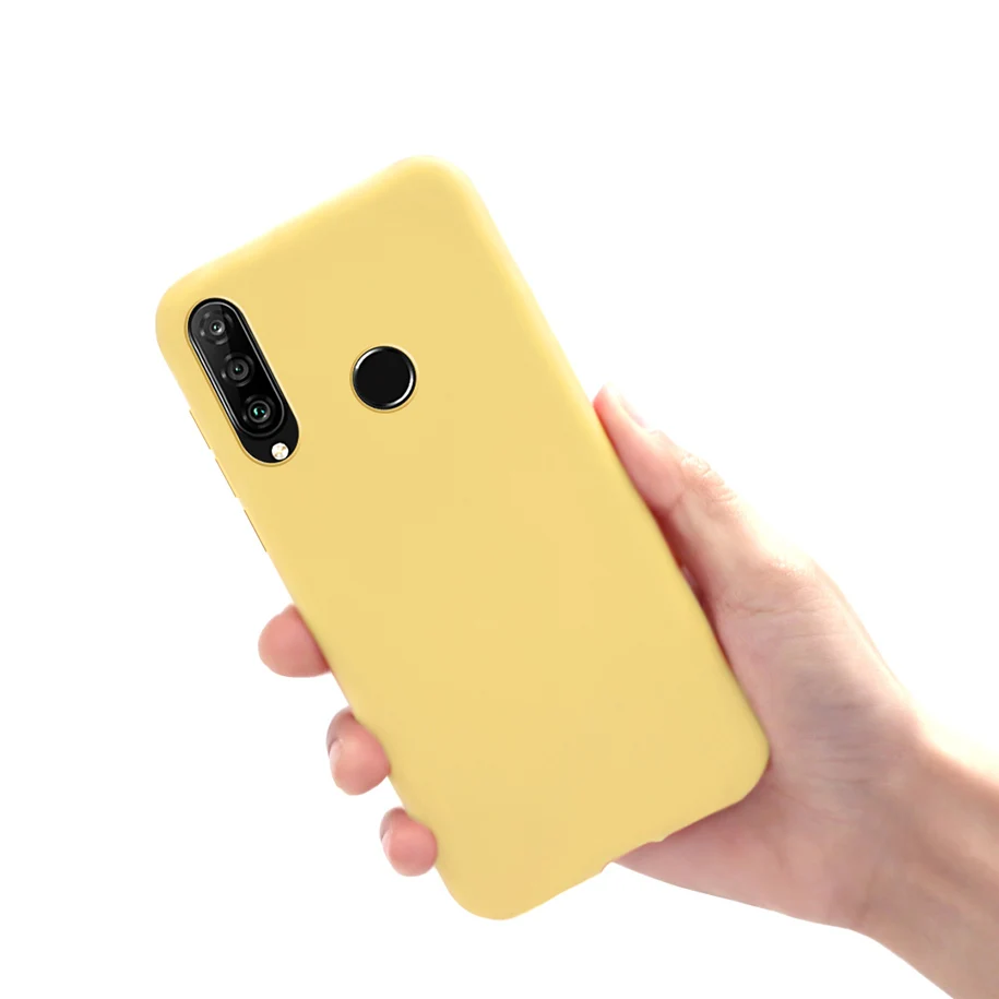 For Huawei P30 Lite Case Cover 6.15&quot Soft TPU Silicone Funda Back Phone FOR Bag Cases | Мобильные телефоны и