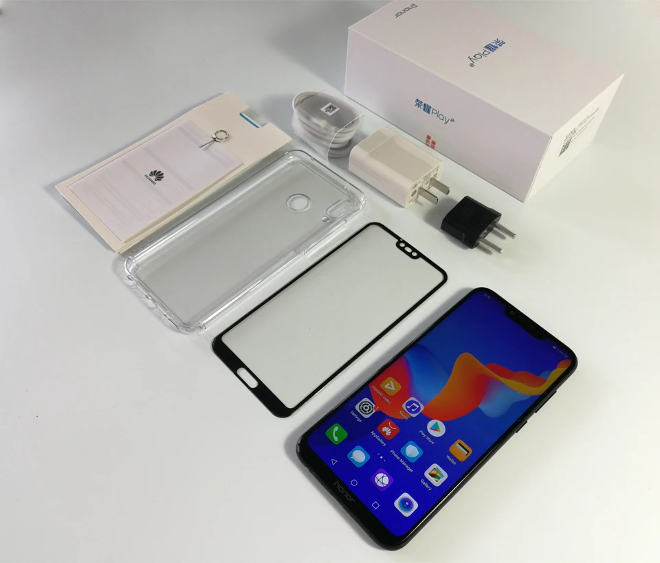 Honor Play 4 ГБ 64 6 3 дюйма Kirin 970 четыре ядра Android 8 1 мобильный телефон 2340x1080 быстрое