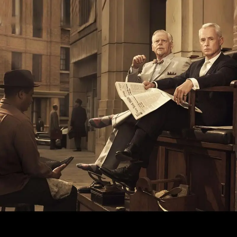 Модная мужская обувь набор для чистки с коробкой кисти деревянными ручками