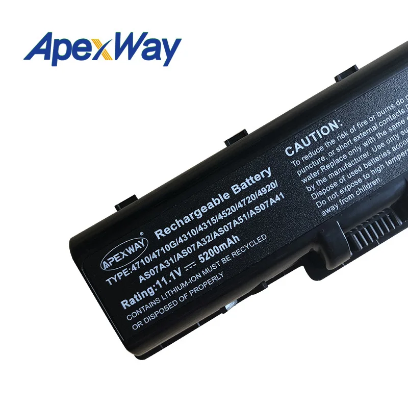 Аккумулятор для ноутбука AcerAspire 4937 4937G 5235 5236 5241 5335 5335Z 5338 5535 5536G 5541 5541G 5732Z 5732ZG 5734Z 5735 6