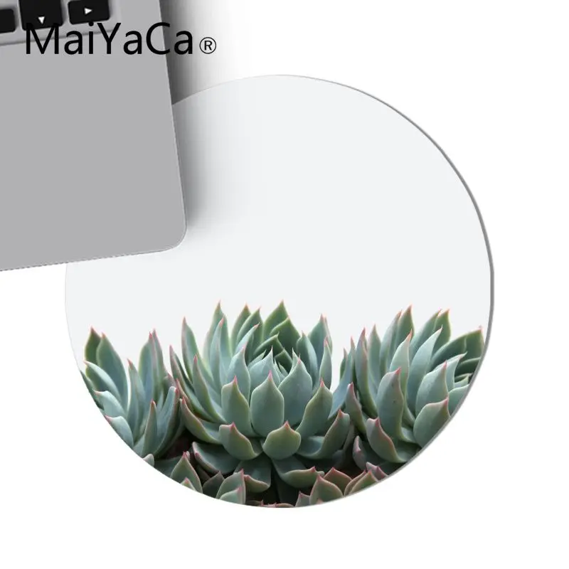 22x22cm Maiyaca Сочный Блеск DIY дизайн игровой коврик для мыши игровой планшет, коврик для мышки круглый коврик для мыши Противоскользящий игровой коврик для мыши 22x22 см - Цвет: 22x22cm