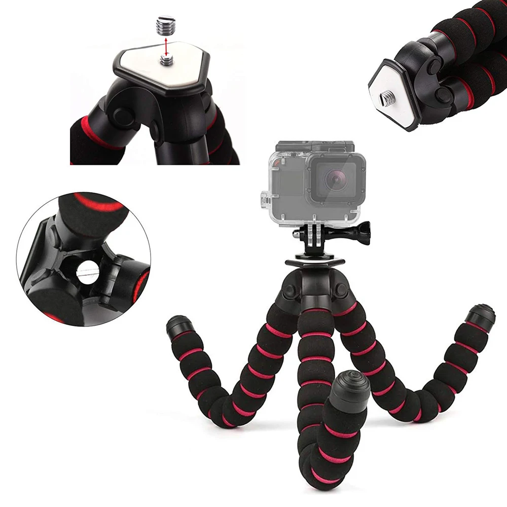 Новый гибкий штатив максимального размера Осьминог для Panasonic Lumix Dmc Fz2000 Fz45 Fz48 Fz62 G80