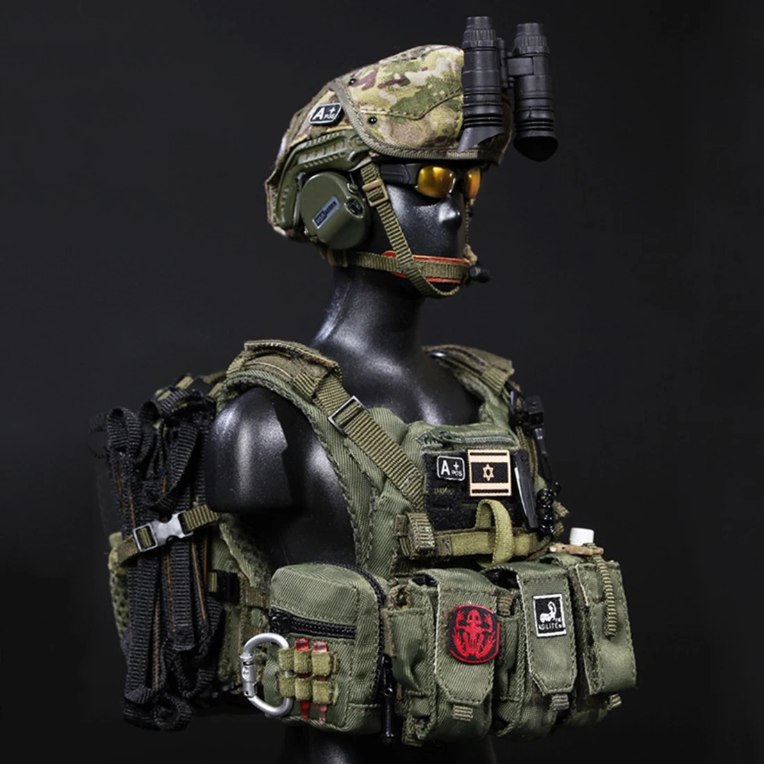 1/6 весы FLAGSET израильский спецназ подвижный фигурку 12 ''коллекционные Военная Униформа Солдат модель игрушечные лошадки для подарок на день рожден