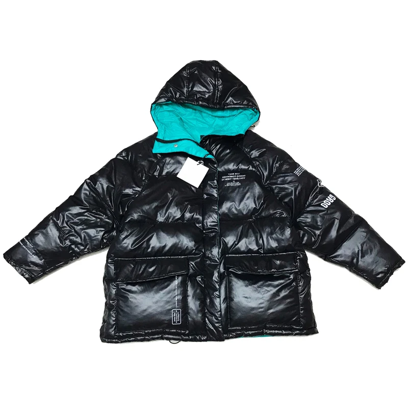 Пуховик женский белый с капюшоном водонепроницаемый 2019|Женские пуховики| |