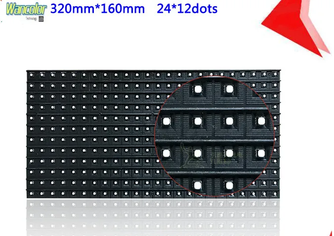 Бесплатная доставка DIY светодиодный движущийся знак 20 шт. P13.33 полуоткрытый