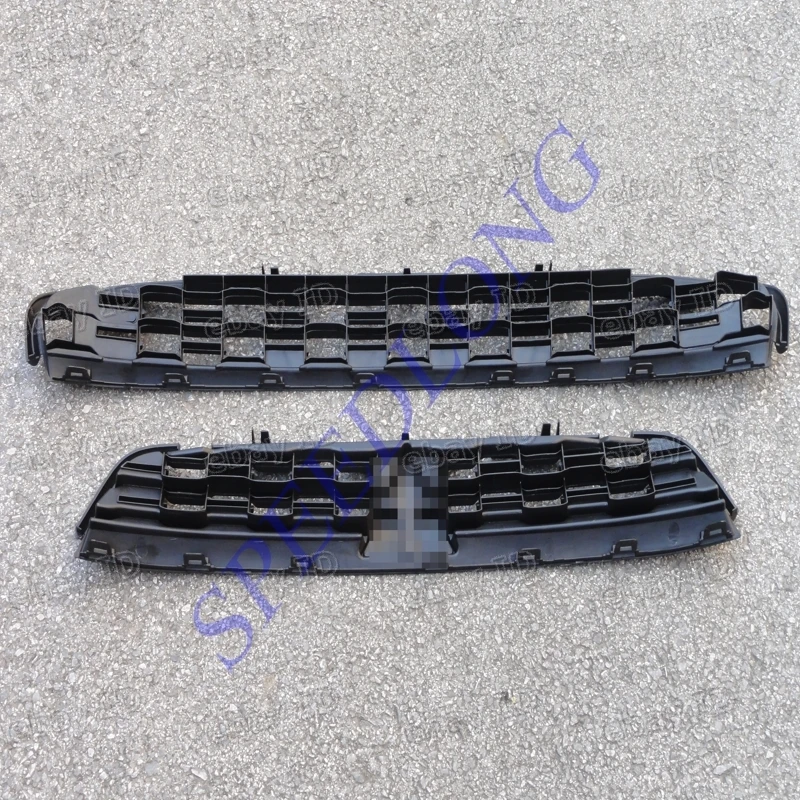 2 шт передний бампер верхний центр сетчатые решетки грили наборы для Mitsubishi ASX