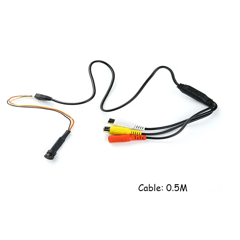 Открытый Водонепроницаемый Full View SPDIF AHD 960 P Мини объектив 2,8 мм PAL инфракрасная камера 12 В широкоугольный 150 градусов рыбий глаз видеокамеры