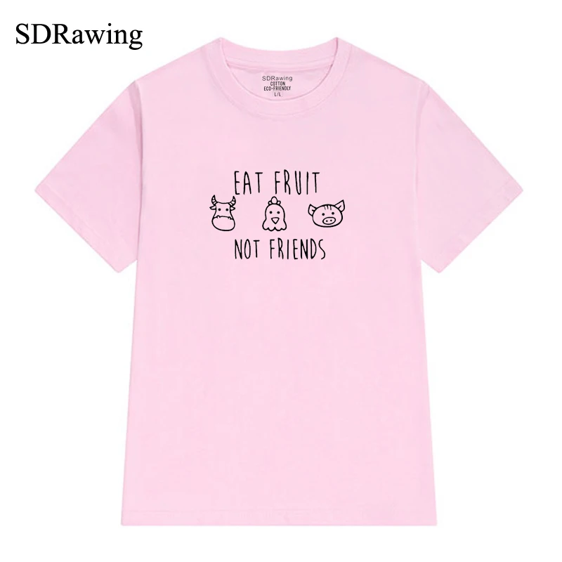 Vegan Vegetarian Rescue Adopt Healthy Workout Animal Lover cotton T shirts tops Graphic Tees Hipster women clothing Tumblr | Женская
