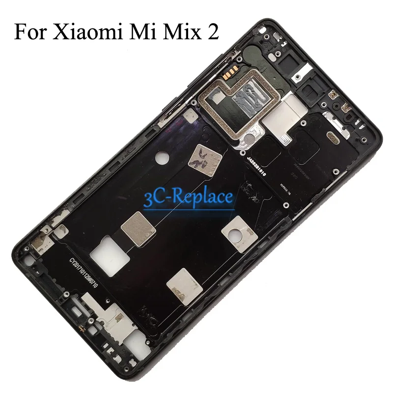 Передняя панель корпуса для Xiaomi Mi Mix 2 mix2 MDE5/Xiaomi 2S mix2S ЖК дисплей лицевая