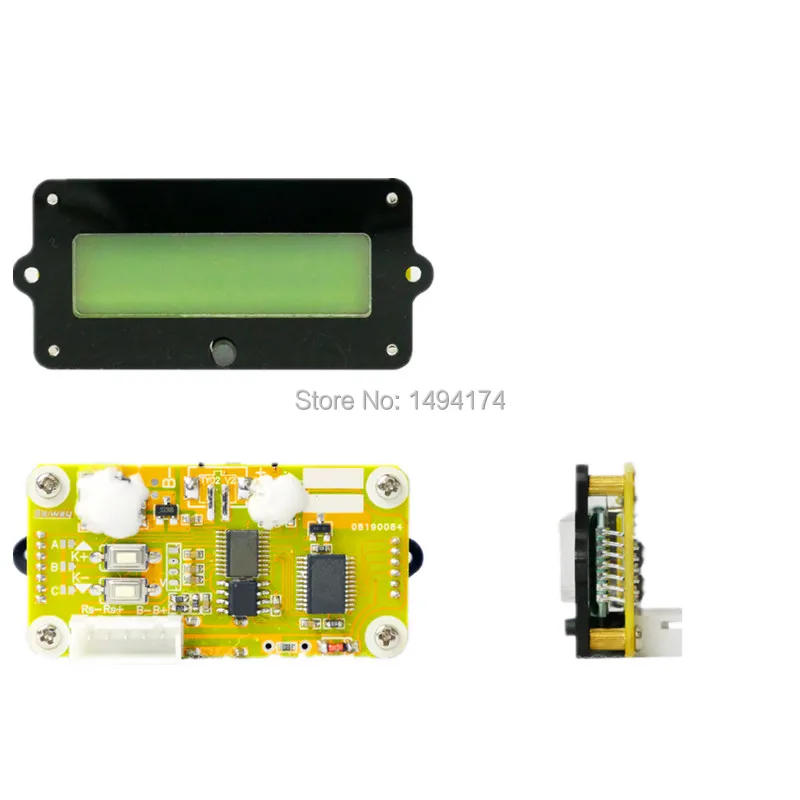 WQScosea Q8S 257 8 80 в 50A 0 1 600Ah ЖК дисплей кулометр Индикатор Универсальный батарея
