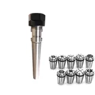 1 компл. MT1 MT2 MT3 ER11 M6 M12 M10 morse tapper держатель хвостовика + 7 шт. ER11 комплект пружинных зажимов 3 4 5 6 7 14 18