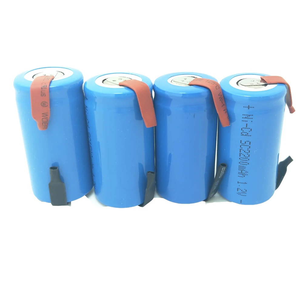 Laipuduo 12 шт. NI CD SC 2200mah 22420 аккумуляторные батареи 1 2 v power bank аккумулятор SUB C