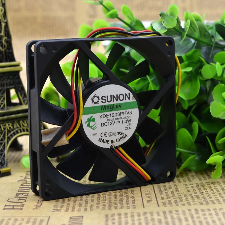 Бесплатная доставка. Тихий вентилятор проектора KDE1208PHV3 8015 12 в 1 3 Вт 8 см/см |