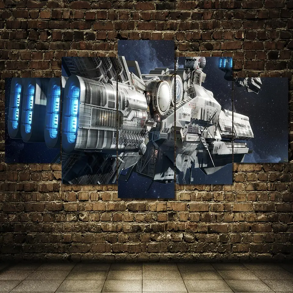 Печати Холст Картины корабль искусства Стены Аватар Искусство Кафе Бар