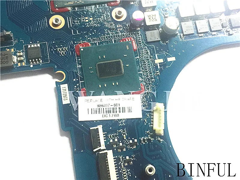 Материнская плата для ноутбука hp PAVILION POWER 15T-CB000 926307-601 GTX1050 4GB i5-7300HQ DAG75AMBAD0 полностью протестирована