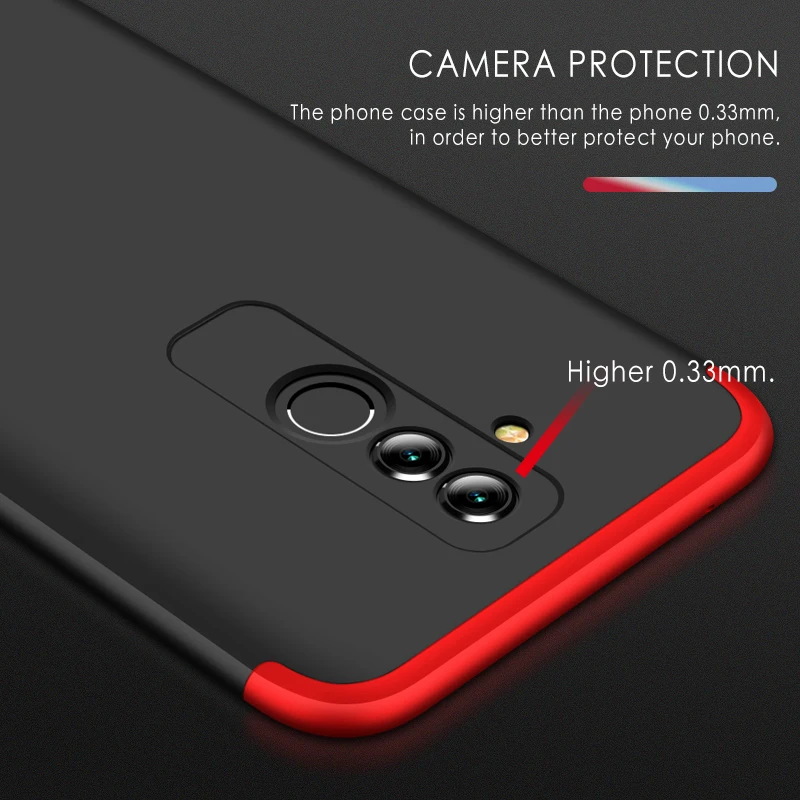 Оригинальный чехол GKK для Huawei mate 20 lite P9 Mate 10 Lite матовый защитный на 360 градусов