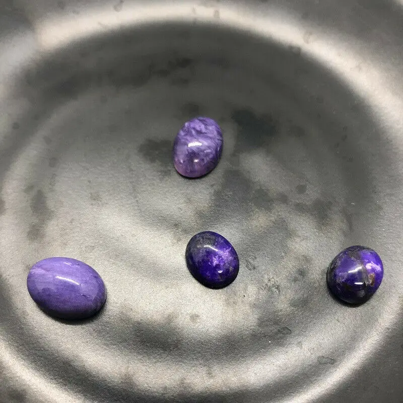 Красивый натуральный камень Charoite камни бусины ювелирные изделия драгоценные