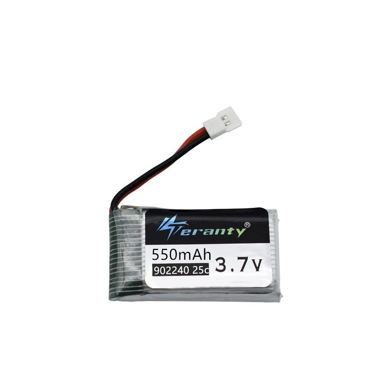 Аккумулятор Lipo 3 7 в 550 мАч 25c для JXD 523 Вт H43WH UFO вертолеты запчасти квадрокоптера RC