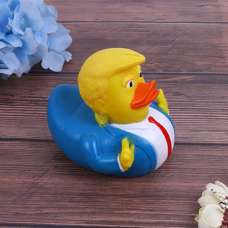 Мультяшная утка Трампа Новинка плавающая вода для ванной США президент