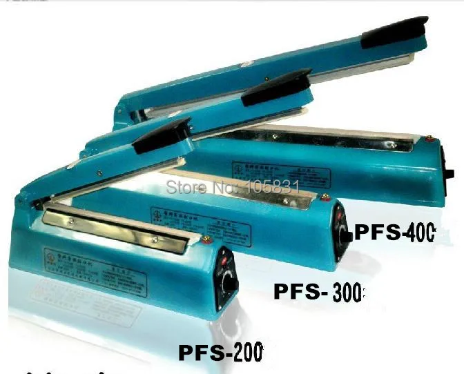 Вакуумный термоуплотнитель с металлическим корпусом шириной 200 мм/300 мм/400