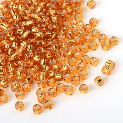 DarkGoldenrod 20 г 2x1 мм 12/0 с серебряной нитью, бледно-палевого цвета, MGB японский крошечный маленькие бусины для самостоятельного изготовления украшений Стекло круглое отверстие Rocailles Бисер для изготовления ювелирных изделий - Цвет: DarkGoldenrod