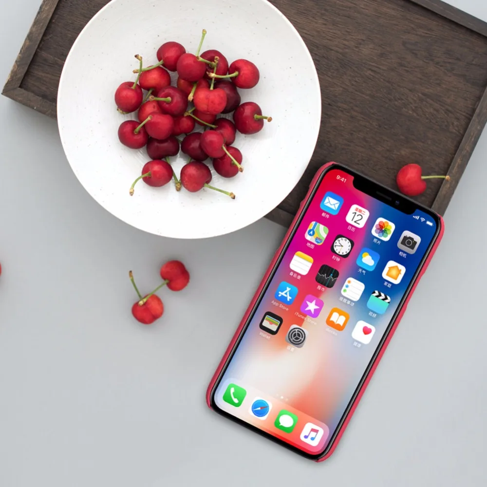 Чехол для iphone XS, NILLKIN, супер матовый щит, Жесткий Чехол на заднюю панель, чехол для apple iphone X, X, S, Max, XR, SE, 5, 5S, 6, S, 7 PLUS