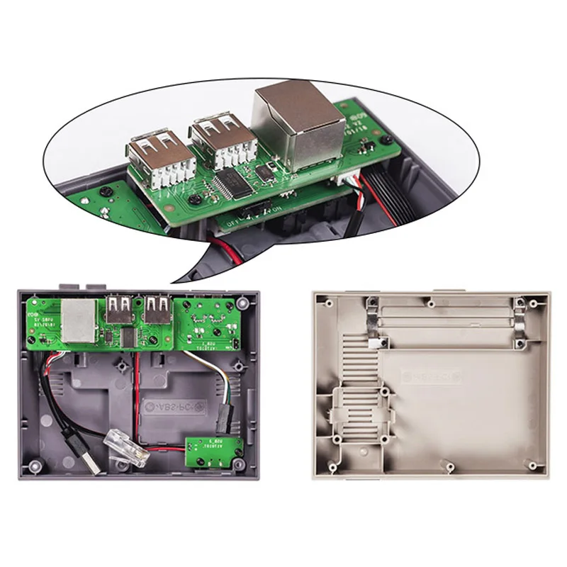 Чехол NESPi Plus Raspberry Pi 3 Классический чехол Retroflag NES Style коробка для Model B 3B