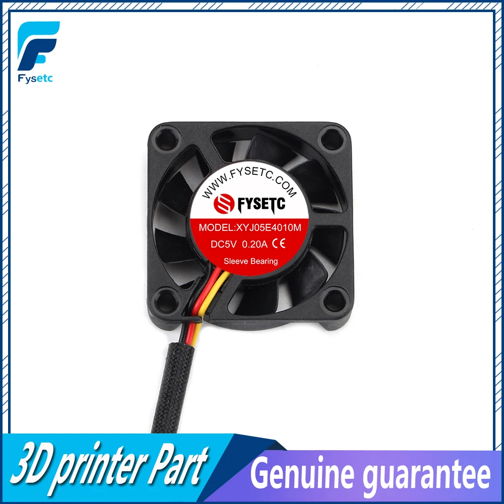 Запчасти для 3D-принтера Prusa i3 MK3 5 шт. вентилятор охлаждения 4010 гидравлический