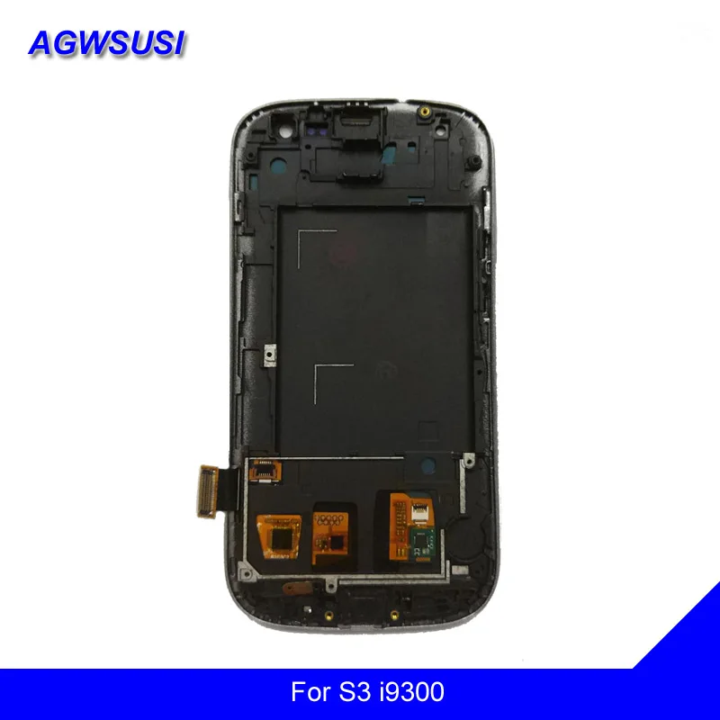 Для samsung Galaxy S III S3 i9300 i9301 i9305 i535 i747 Сенсорный экран планшета Сенсор + ЖК дисплей