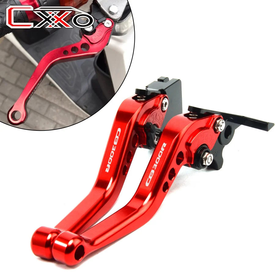 

High quality Motorcycle Adjustable CNC Short Brake Clutch Levers For HONDA CB300R CB 300R 2018 2019