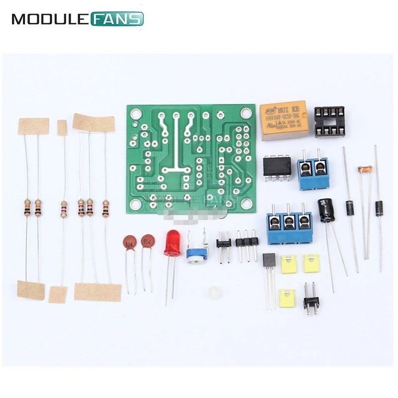 LM393 DIY светильник выключатель комплект Kit с 5V Реле электронная забавные триггер