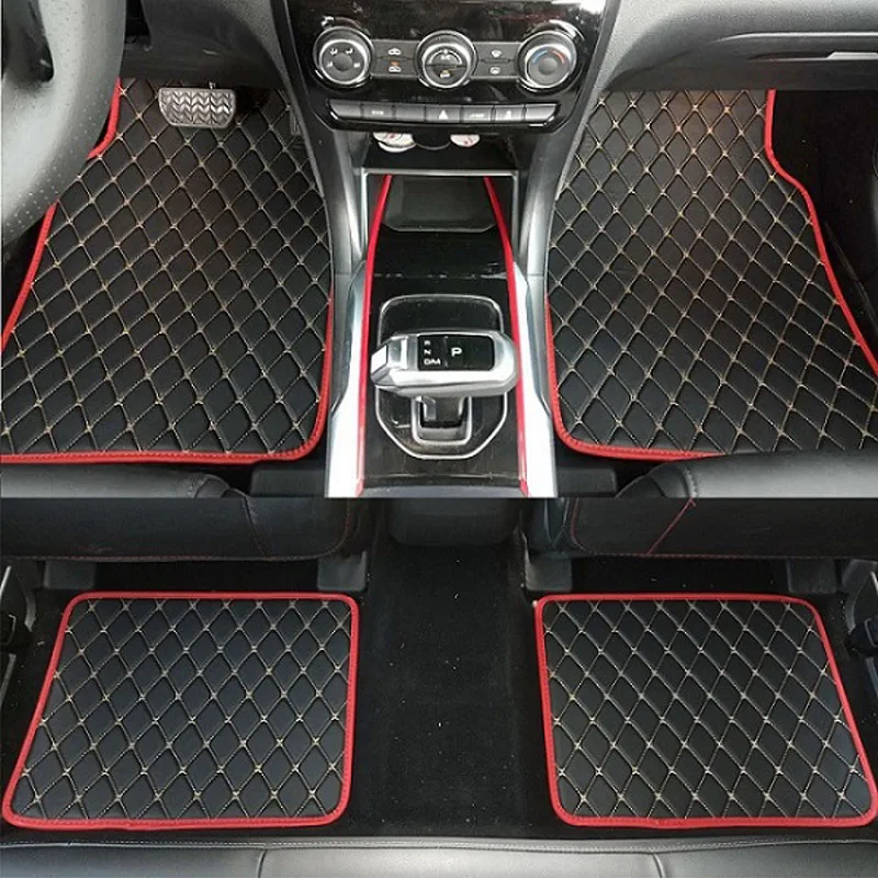 Buy Universal car floor mats styling mat liner fit All Models Fiat 500 Viaggio S Freemont bravo Ottimo on