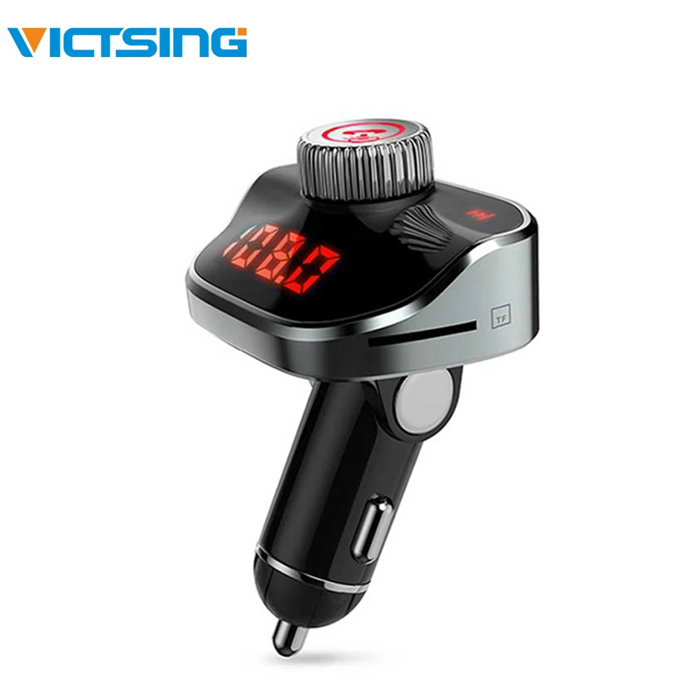 VicTsing автомобильный fm передатчик беспроводной Bluetooth Mp3 плеер 3.1A Быстрая зарядка