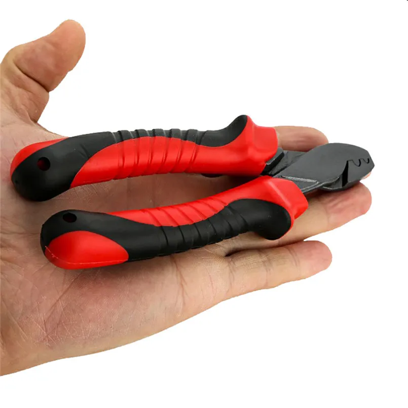 16cm Carbon steel Anti-Rust Steel Multifunction Wire Cutter Pliers Fishing lures Clamp | Спорт и развлечения