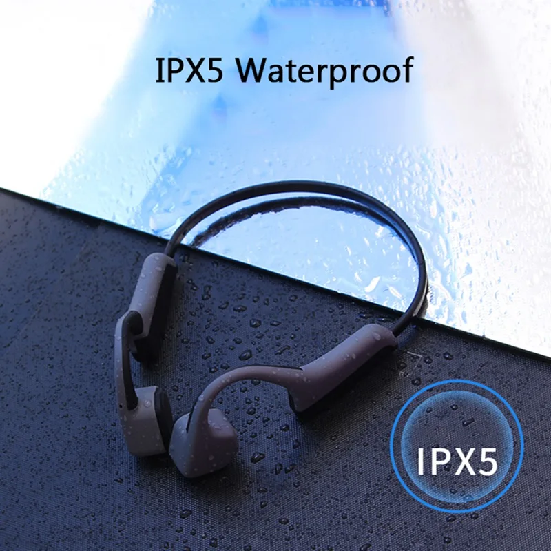 VTIN V IPX5 водонепроницаемые Bluetooth 4 1 спортивные наушники 8 костной проводимости