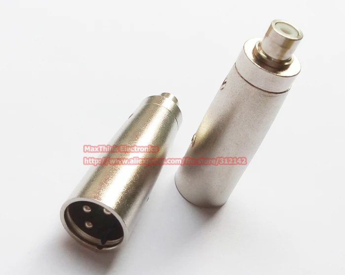 Переходник XLR папа мама (мама) адаптер для микрофона аудиоразъем 3pin 5 шт.