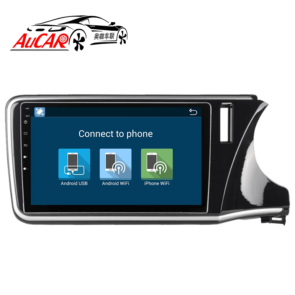 Android 9 дюймов Автомобильная навигационная система GPS для Honda City автомобильный