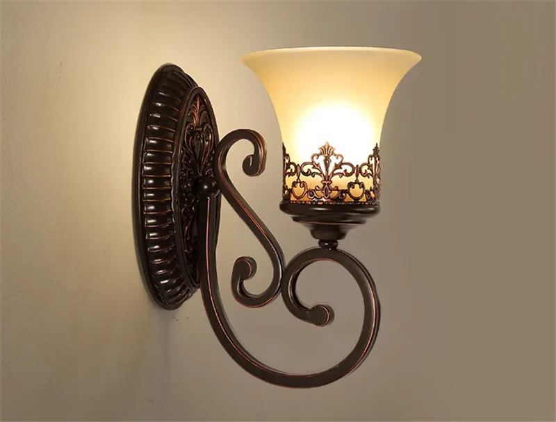 Винтажный настенный светильник Ретро Европейский классический Настенный бра