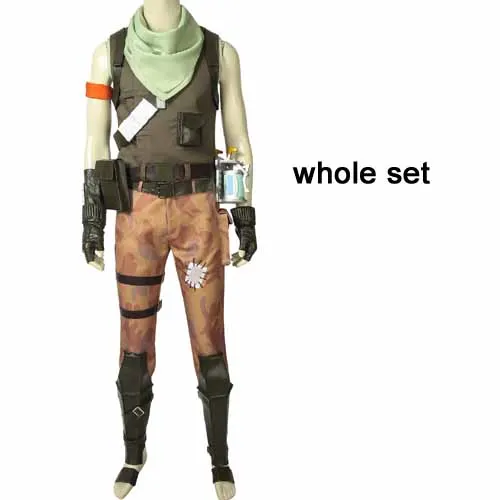 Whole set Jonesy, косплей костюм, Горячая игра, оружие, боевое, полный набор, экипировка, конкурентная стрельба, игры, косплей, перчатки, повязки на запястье, жилет - Цвет: Whole set