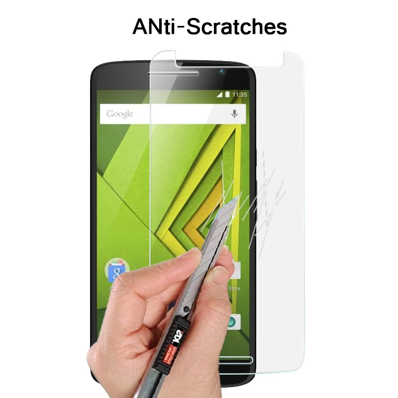 Пленка из закаленного стекла для Motorola Moto X X2 X3 стеклянная пленка Style Pure Edition / Force Play