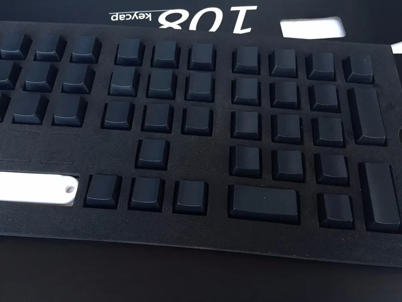 Cherry MX ключ колпачки пустые черные белые 108 PBT ключ колпачки OEM профиль для MX переключатели механическая клавиатура игровая клавиатура